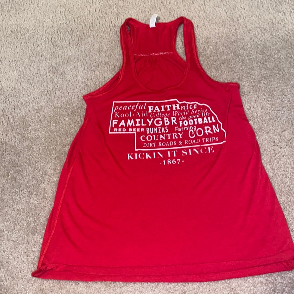 Nebraska Tank Top